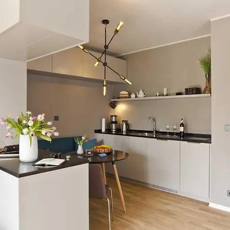 Design-apartment An Der Strandallee Nur 50 Meter Vom Apartmán Scharbeutz